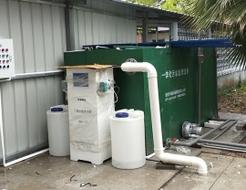 河北坡頭鎮衛生院一體化污水處理設備安裝完成