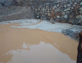 河北常德漢壽洗砂廠一體化污水處理設備安裝完成