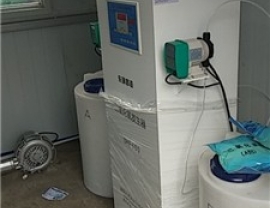 河北常德漢壽株木山衛生院一體化污水處理設備安裝完成